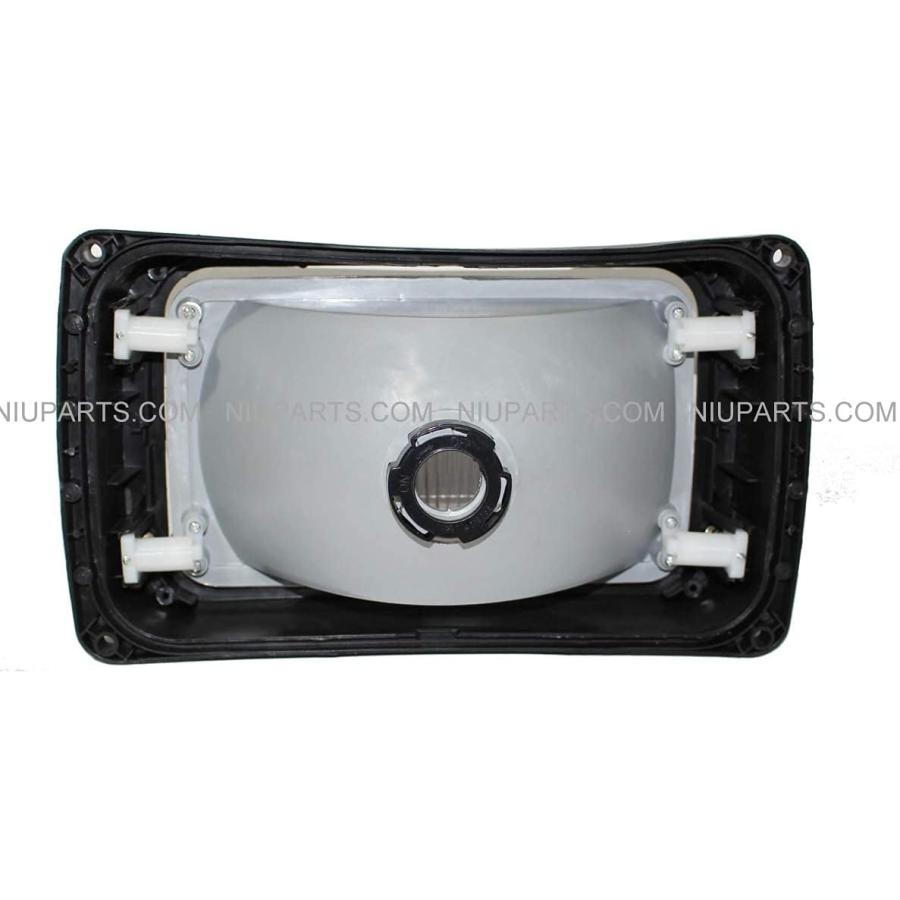【並行輸入品】NIUPARTS ヘッドライト   1ペア   ドライバーと助手席側 (適合: 1991-2004 Mack RD 600  688の画像