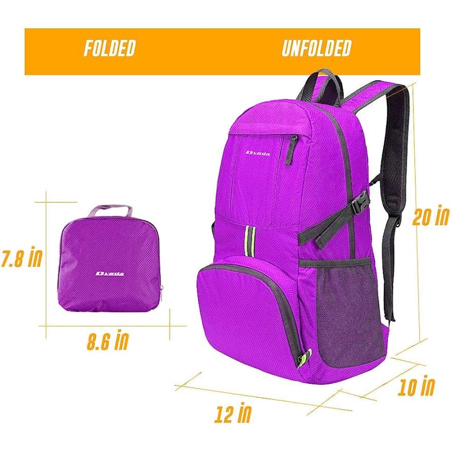 【並行輸入品】DVEDA 35L 軽量 パッカブル バックパック 防水 耐久性 ハイキング 旅行 バックパック デイパックの画像