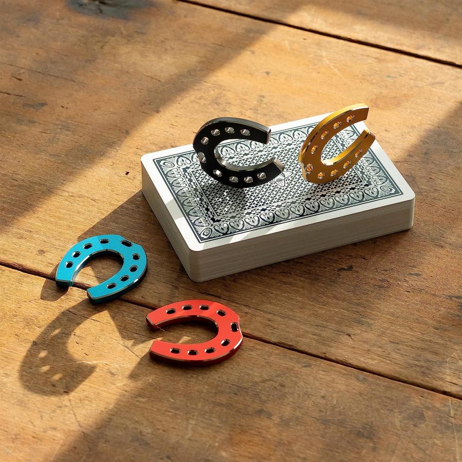 【並行輸入品】SelfieGolf - SelfieTotem Golf Ball Marker - Lucky Horseshoes Alignme_3