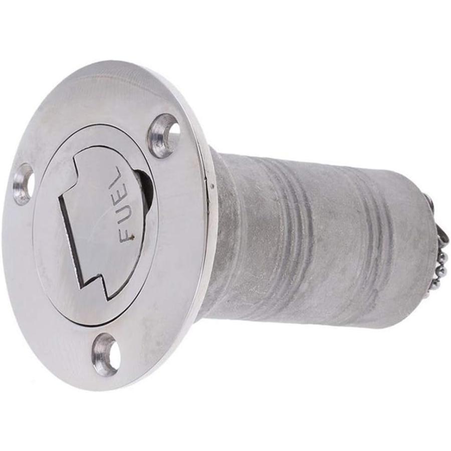 【並行輸入品】VIGORWORK Marine 50mm Boat Deck Fuel Filler 316 Grade Stainless Steeの画像