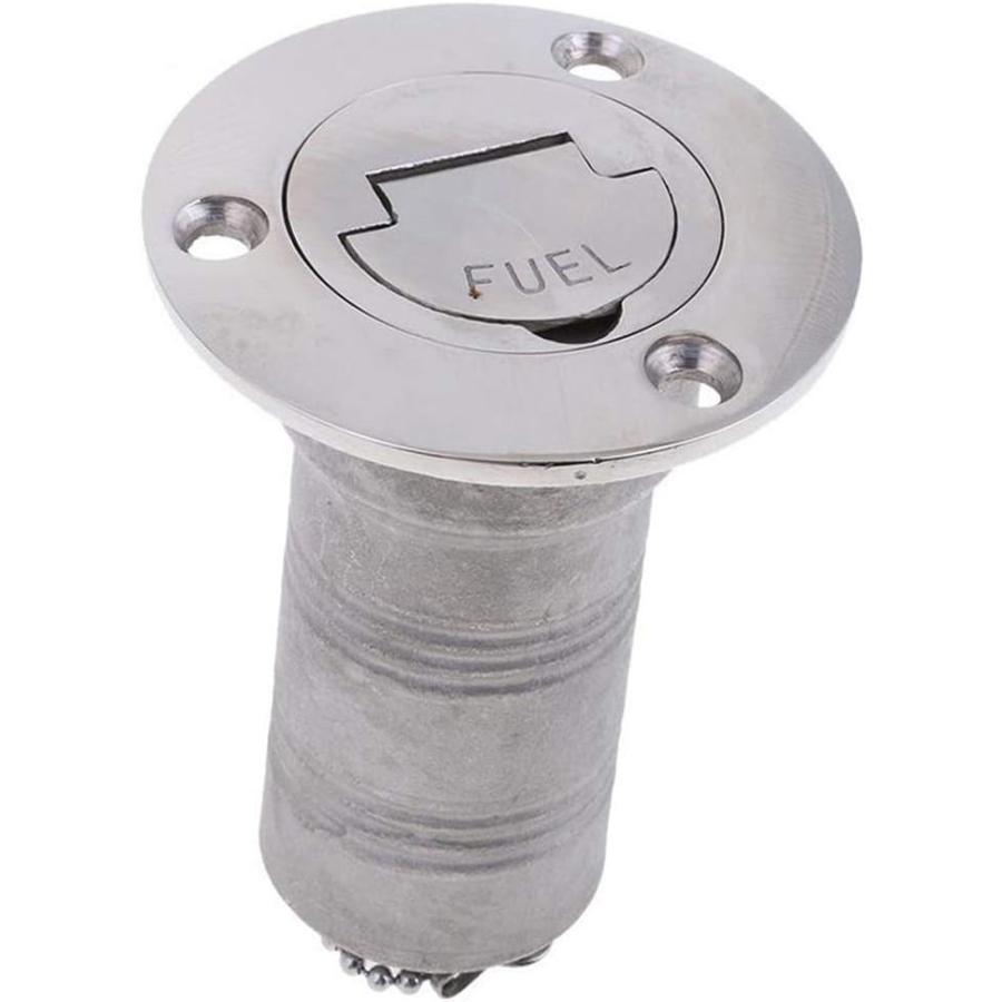 【並行輸入品】VIGORWORK Marine 50mm Boat Deck Fuel Filler 316 Grade Stainless Steeの画像