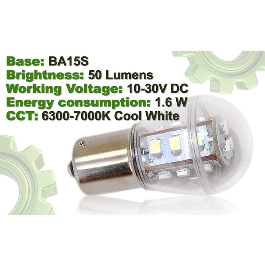 【並行輸入品】HQRP 2-Pack Headlight LED Bulb compatible with 925-0963 725-0963 177_4