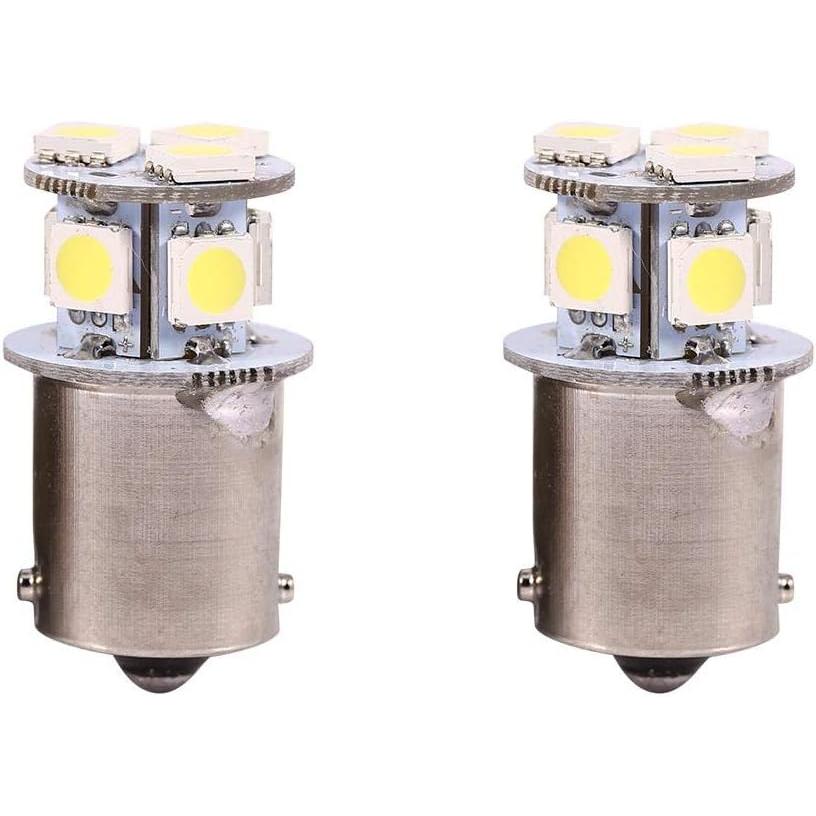 【並行輸入品】Senyar R5W用 2個 LEDカーブレーキライト電球 12V DC ホワイト R5W 1156 5050 8SMD 3.5 ...