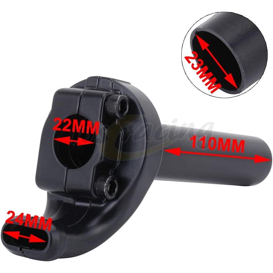 【並行輸入品】Occus Grips Motorcycle 22mm Grips Twist Throttle Housing Handle Tubeの画像