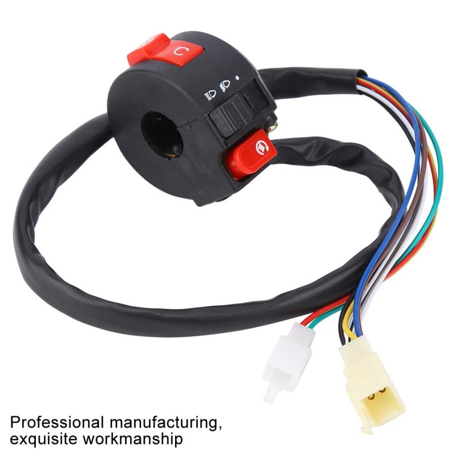 【並行輸入品】Fydun Start Stop Switch 22MM Universal Handlebar Start Kill ON-Off Sの画像