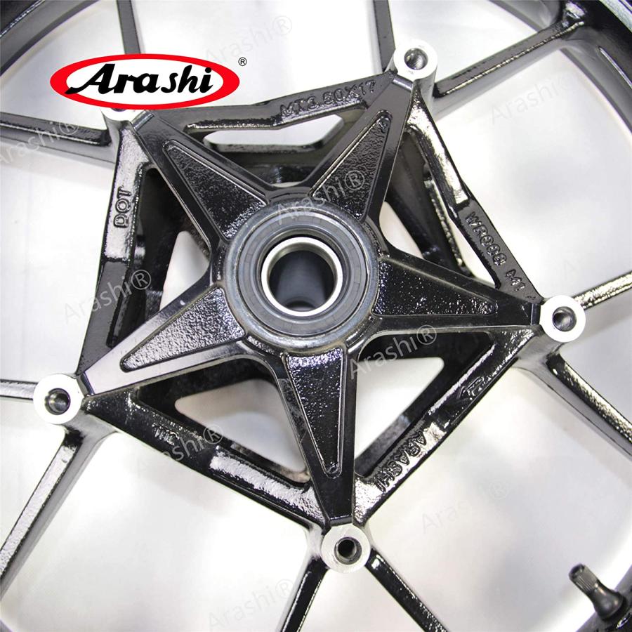 【並行輸入品】Arashi フロントホイールリムとブレーキディスクローター適合車種 BMW S1000RR 2009-2015 オートバイ交換アクセサ