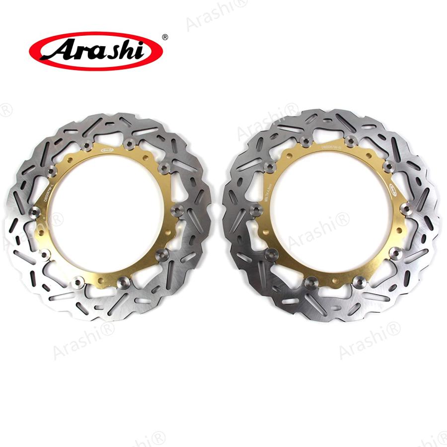 【並行輸入品】Arashi フロントホイールリムとブレーキディスクローター適合車種 BMW S1000RR 2009-2015 オートバイ交換アクセサ