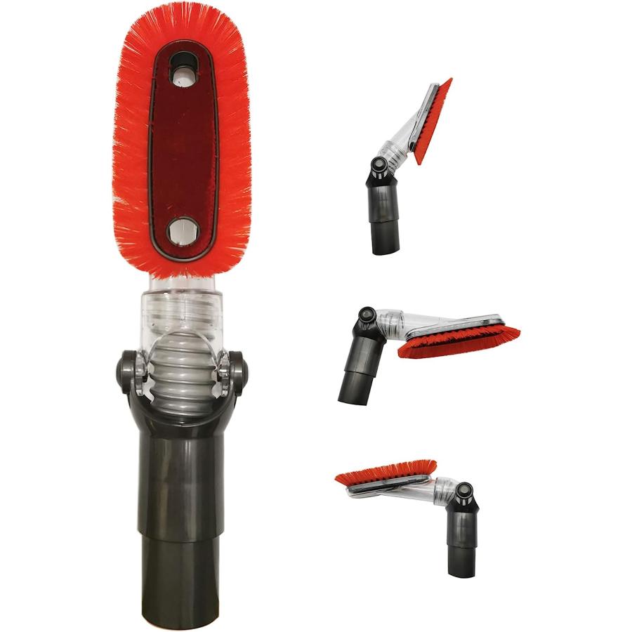 EZ SPARES 交換用ローラー シャーク掃除機用 隙間ツール 柔らかで柔軟なダストブラシ PP毛 静電気防止 デリケートな表面に使用 家具