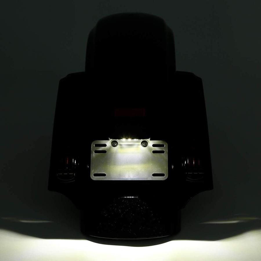 【並行輸入品】XMT-Moto リアフェンダーキット 統合LEDストップ/テール/ウィンカーライト付き ハーレーダビッドソンツーリングモデル 2014の画像