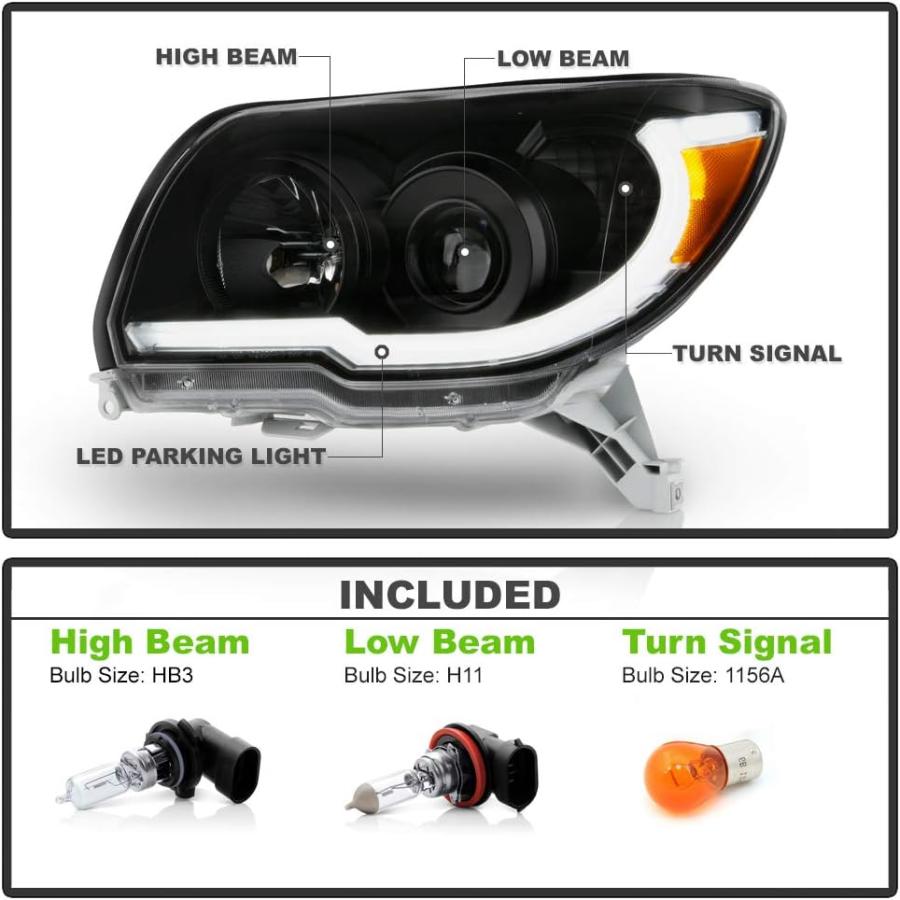 【並行輸入品】AZN-JP-T4R06-LB-P Driver & Passenger Side ブラック AZN-JP-T4R06-LB-BK　