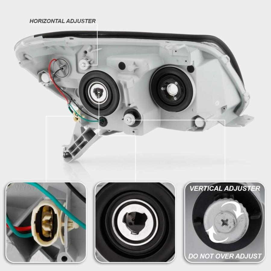【並行輸入品】AZN-JP-T4R06-LB-P Driver & Passenger Side ブラック AZN-JP-T4R06-LB-BK　