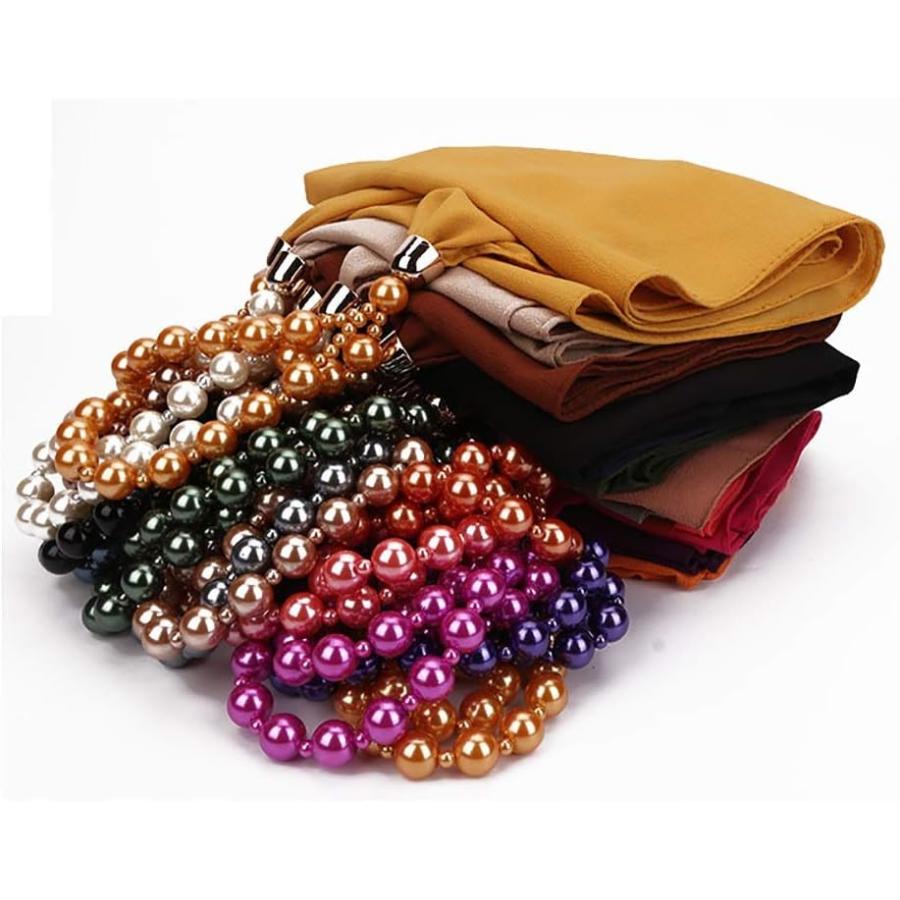 【並行輸入品】Teerwere Scarf Imitation Pearl Necklace Necklace Female Spring and A_1