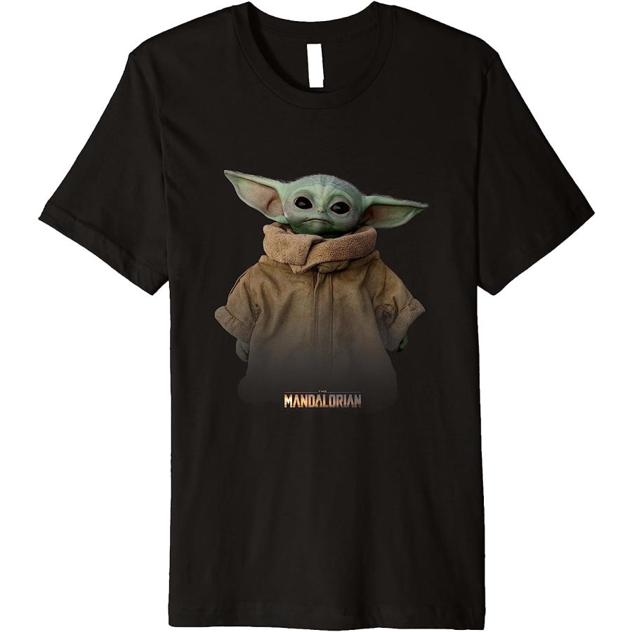 並行輸入品】Star Wars The Mandalorian Logo Child Simple Portrait