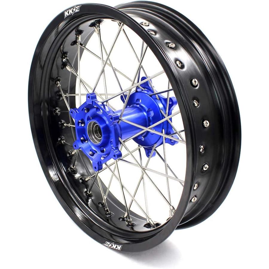 【並行輸入品】KKE 3.5 \u0026 4.25 Supermotard Wheels Rims Set for Yamaha YZ125 YZ250 19_7