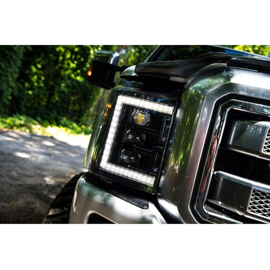 【並行輸入品】Morimoto XB LEDプラグ\u0026プレイヘッドライトアセンブリ OEMアップグレード 2011-2016 Ford F-250 F-_8
