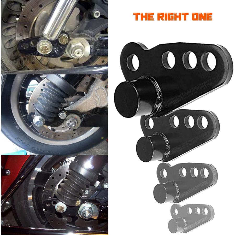 【並行輸入品】02-16 Electra Glide Touring Lowering Kit 1-3インチ リアショックドロップリンク Road Kの画像