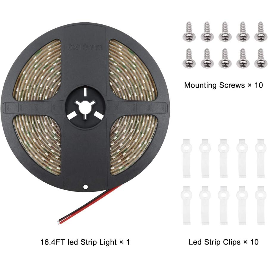 【並行輸入品】12V 300 LED 16.4フィート ポンツーンボートライト マリンLEDライトストリップ バスダック ジョンボート ヨット カヤッ_7