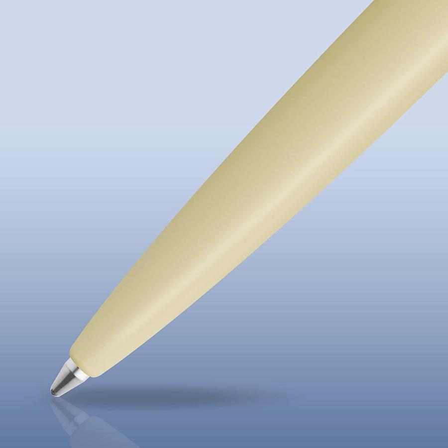 【並行輸入品】Waterman Allure Ballpoint Pen | Citron Yellow Matte Lacquer with Chr