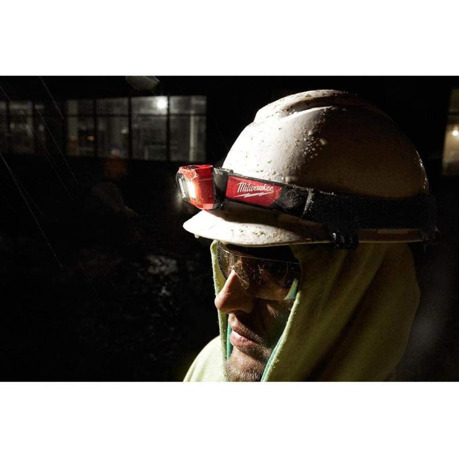 【並行輸入品】Milwaukee 2104 Spot Flood 450 Lumens Adjustable Hard Hat Headlamp Li_3