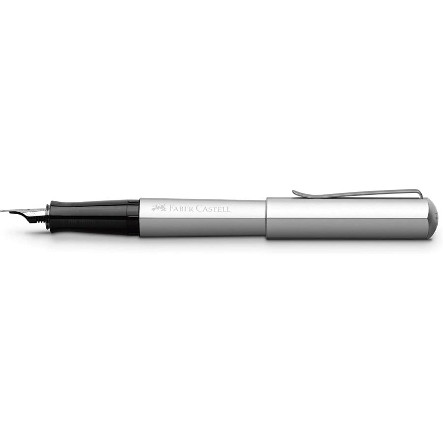 【並行輸入品】Faber-Castell ヘキソ M 万年筆 - シルバーの画像