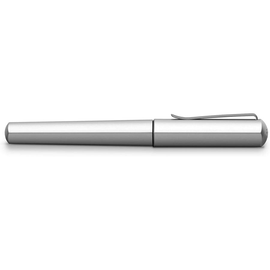 【並行輸入品】Faber-Castell ヘキソ M 万年筆 - シルバーの画像