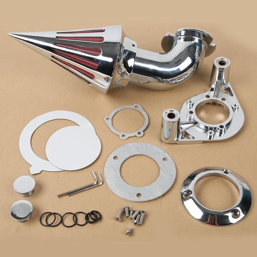 並行輸入品】SLMOTO スパイクエアクリーナーインテーク ハーレー 