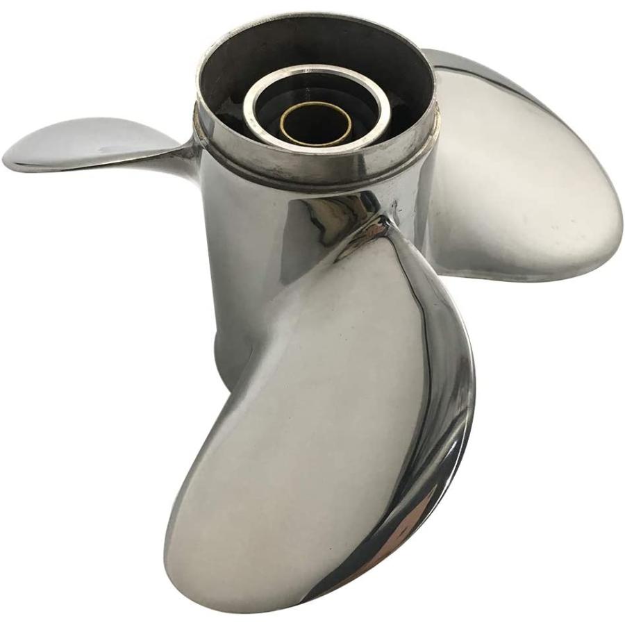 【並行輸入品】ARKDOZA 3 Blade Props Propeller for Mercury Outboards 25/28/30HP Staの画像