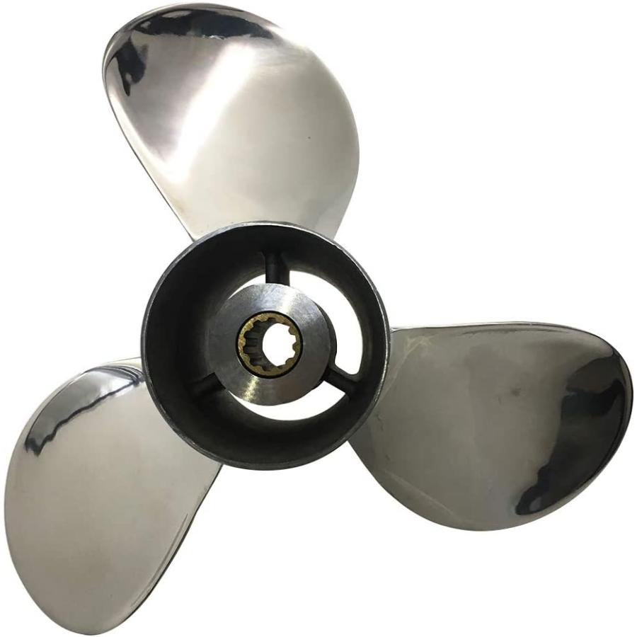 【並行輸入品】ARKDOZA 3 Blade Props Propeller for Mercury Outboards 25/28/30HP Staの画像
