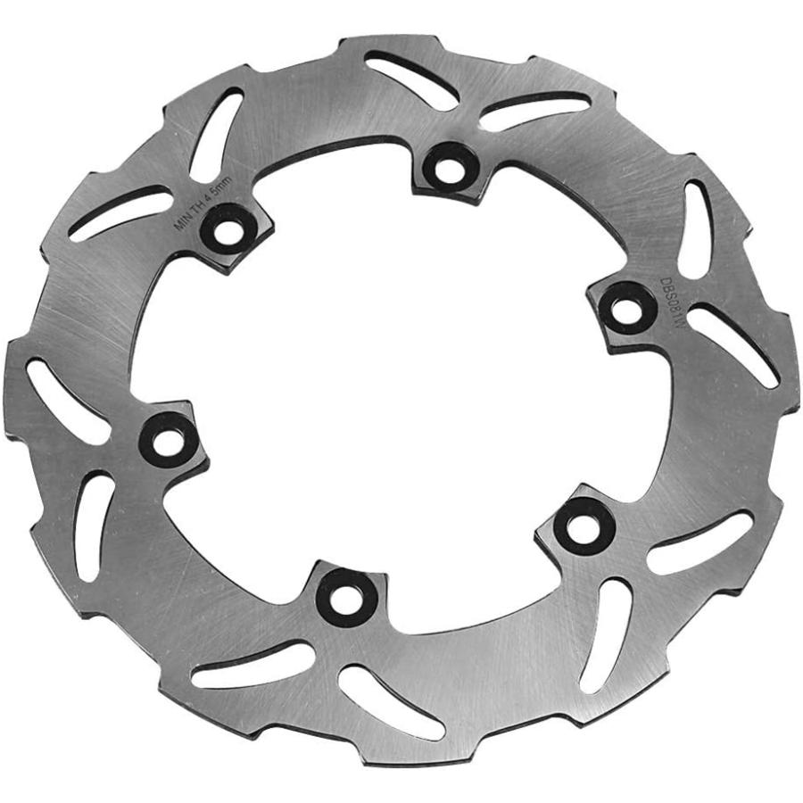 Newsmarts 1PC Motorcycle Rear Brake Disc Rotor Replacement for Yamaha ...