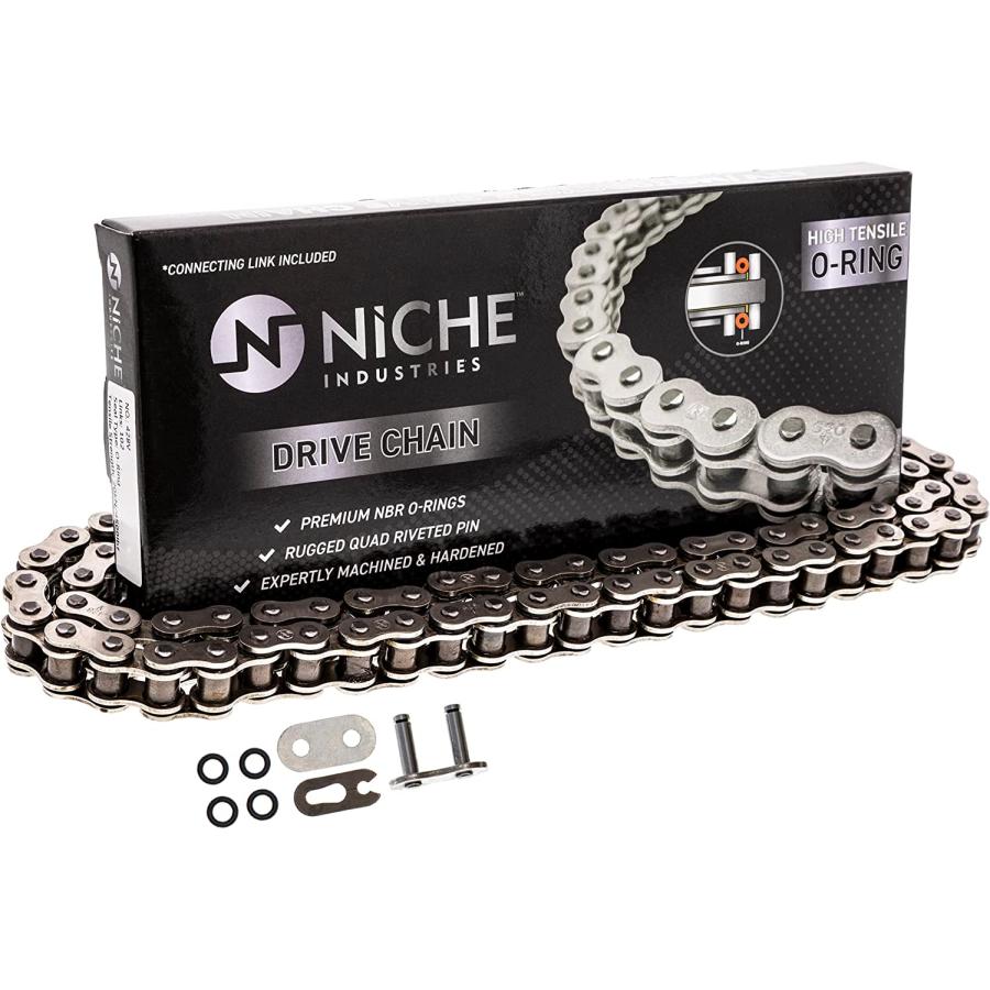 【並行輸入品】NICHE Drive Sprocket Chain Combo for Yamaha YZ80 Front 13 Rear 47 To