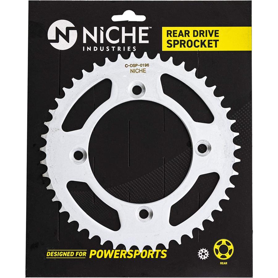 【並行輸入品】NICHE Drive Sprocket Chain Combo for Yamaha YZ80 Front 13 Rear 47 To