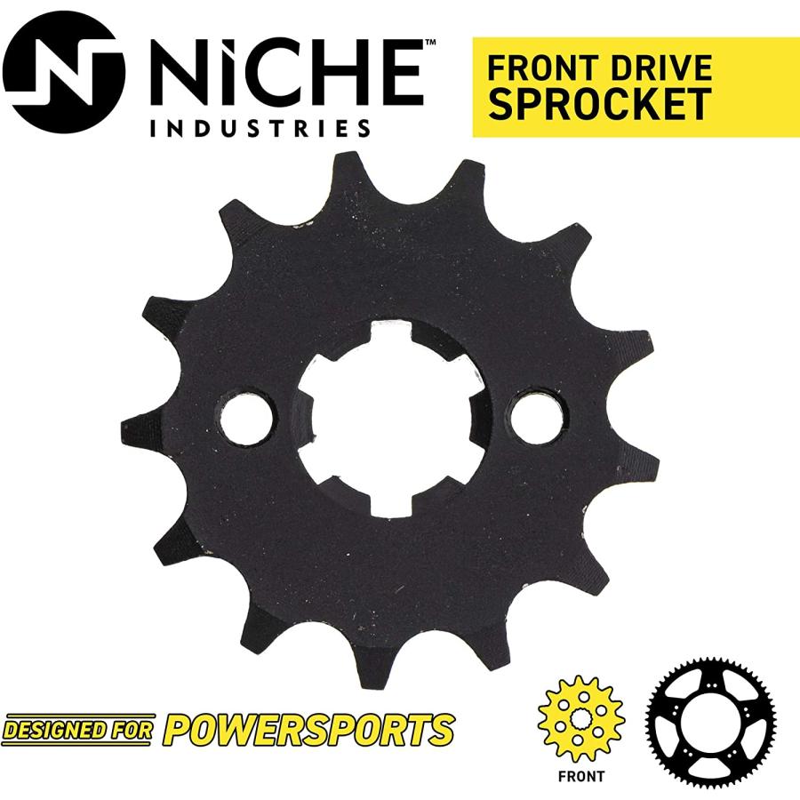 【並行輸入品】NICHE Drive Sprocket Chain Combo for Yamaha YZ80 Front 13 Rear 47 To