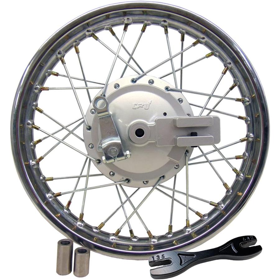 並行輸入品】Kawasaki 03-06 KLX125 14インチコンプリートリアリム