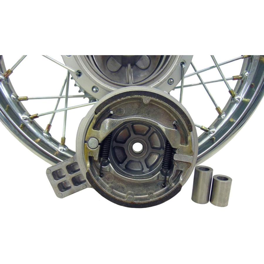 確認 並行輸入品】Kawasaki 03-06 KLX125 14インチコンプリートリアリム