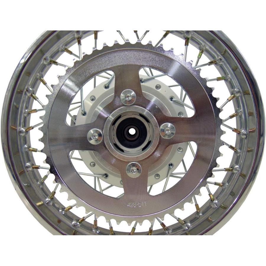 並行輸入品】Kawasaki 03-06 KLX125 14インチコンプリートリアリム