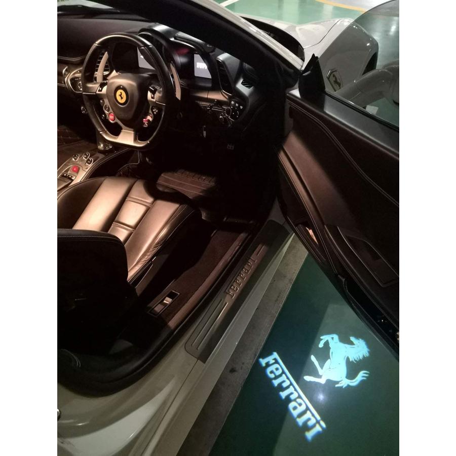 並行輸入品】取り付け簡単 車のドア LED ロゴ プロジェクター