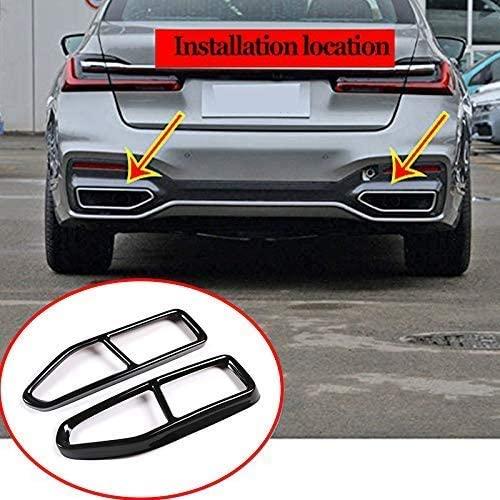【並行輸入品】Stainless Steel Exterior End Pipe Tail Exhaust Pipe Output Cover Triの画像