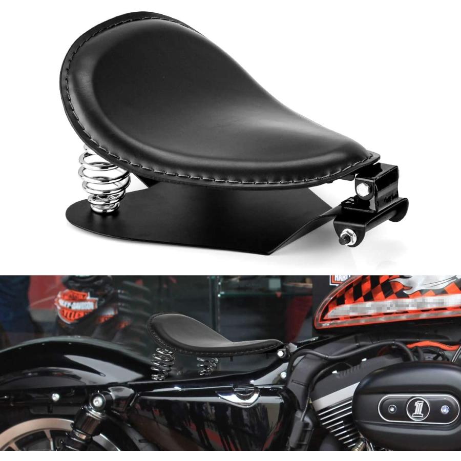 並行輸入品】レザーオートバイソロシートスプリング取り付けブラケット