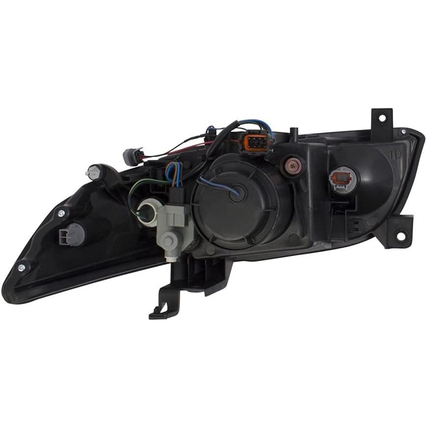【並行輸入品】EPIC LIGHTING OEフィット 交換用 クロームヘッドライト HIDキットなし インフィニティ03-04 FX35 05-08_1