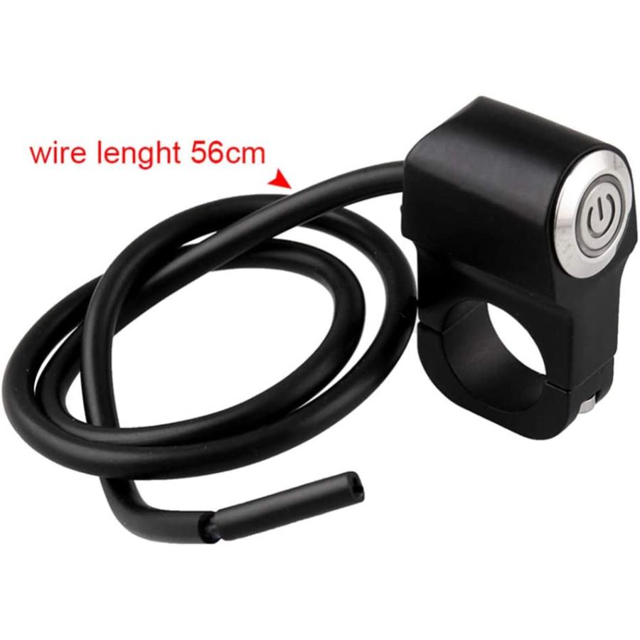 【並行輸入品】Garneck Brake Light Switch Headlight Switch Handlebar Light Switch Hの画像