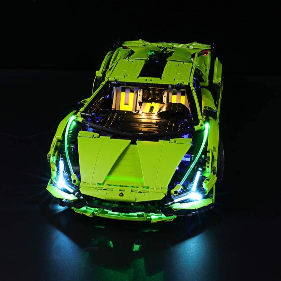 ランボルギーニ シアンFKP 37用BRIKSMAX LEDライトキット - レゴ 42115 