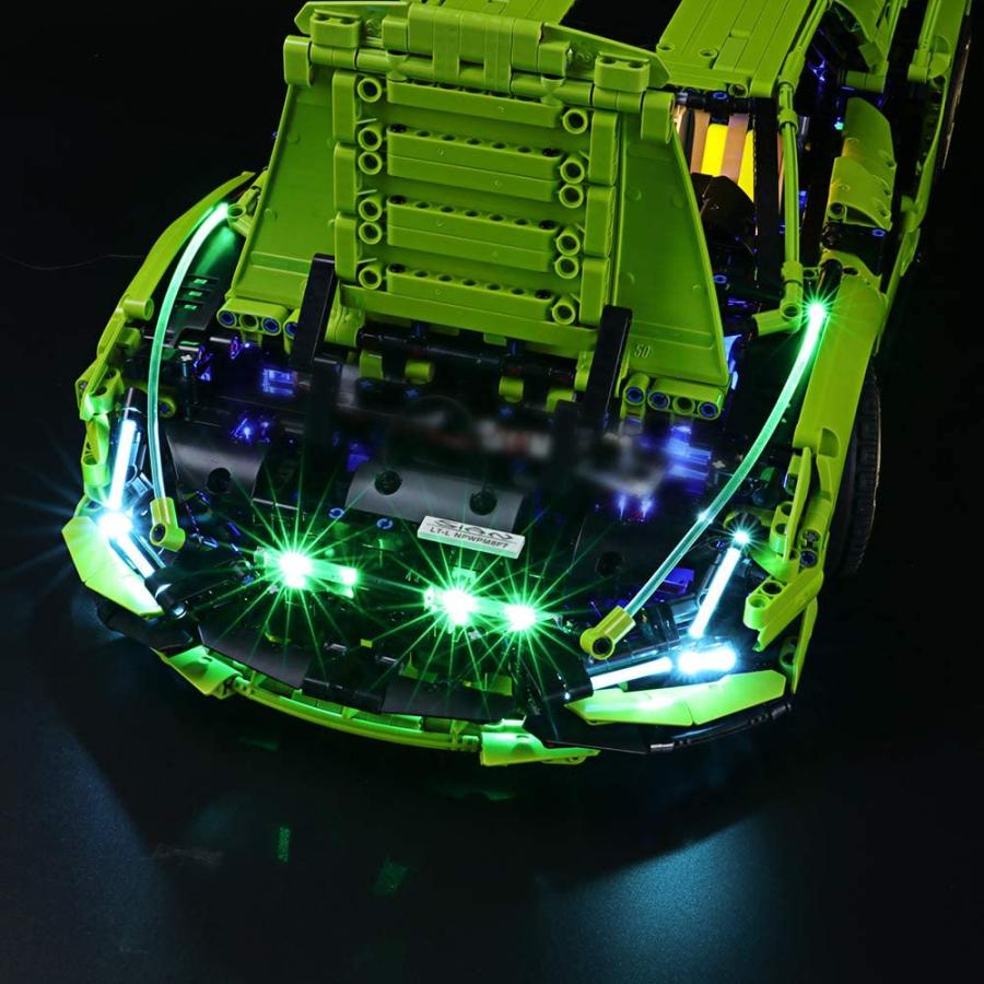 ランボルギーニ シアンFKP 37用BRIKSMAX LEDライトキット - レゴ 42115 
