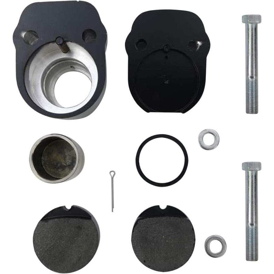 Front Brake Caliper Kit w/Pads for CB360/CB400F/CB450/CB500