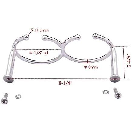 【並行輸入品】HaoYueDa Boat Accessories Marine Boat RV Camper Polished 316 Stainleの画像
