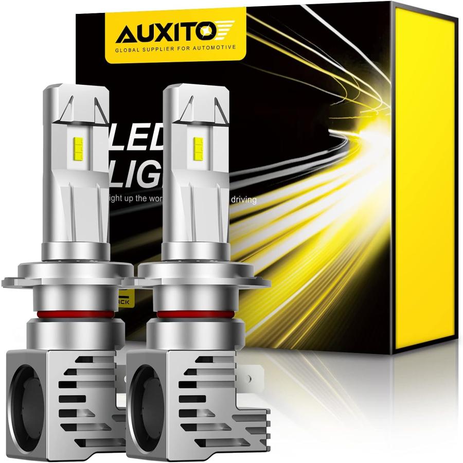 AUXITO 9007 LED Headlight Bulbs, 15000LM Per Set 6500K Xenon White 450 - Foto 8