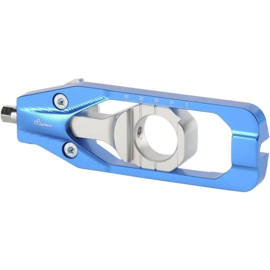 LighTech Chain Adjuster Kit (COBALT BLUE) For 2023 YAMAHA YZFR1 並行輸入品