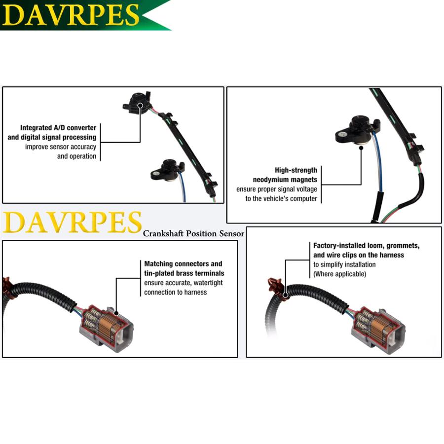 【並行輸入品】DAVRPES 32798-00B クランクシャフト位置センサー ハーレーツーリング&ダイナ00-03 FLHT FLHR FXD_4