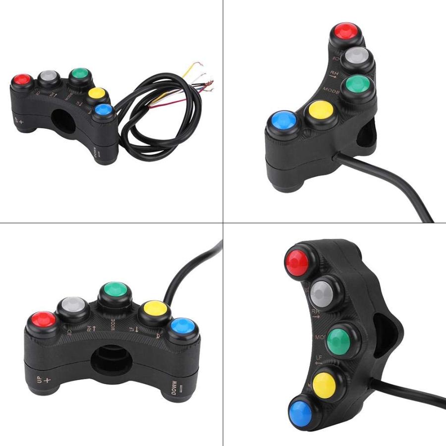 【並行輸入品】Handlebar Switch for Motorcycle  22mm 12V Motorcycle Handlebar Switcの画像