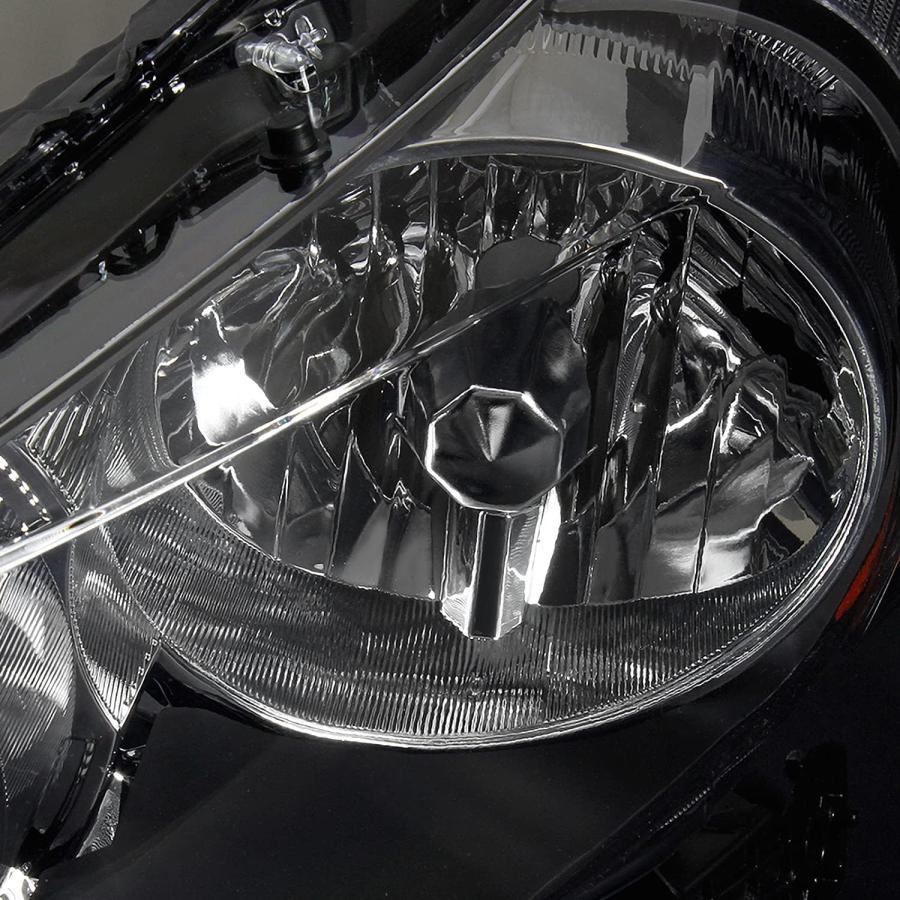 【並行輸入品】Spec-D Tuning Jdm ヘッドライト ダイヤモンドブラック 2008-2012 Honda Accord 4Dr Seden