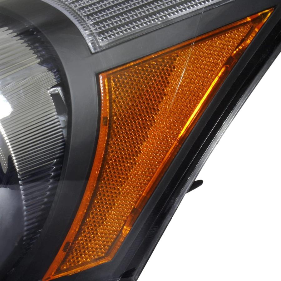 【並行輸入品】Spec-D Tuning Jdm ヘッドライト ダイヤモンドブラック 2008-2012 Honda Accord 4Dr Seden